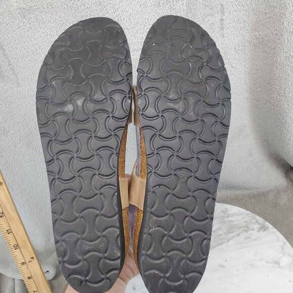 Naot Shoes Womens Size 11 Tan Leather Rachel Adjustable Strap Sandals - Picture 8 of 10
